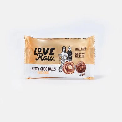 Vegan M:lk® Choc Nutty Choc Balls - LoveRaw
