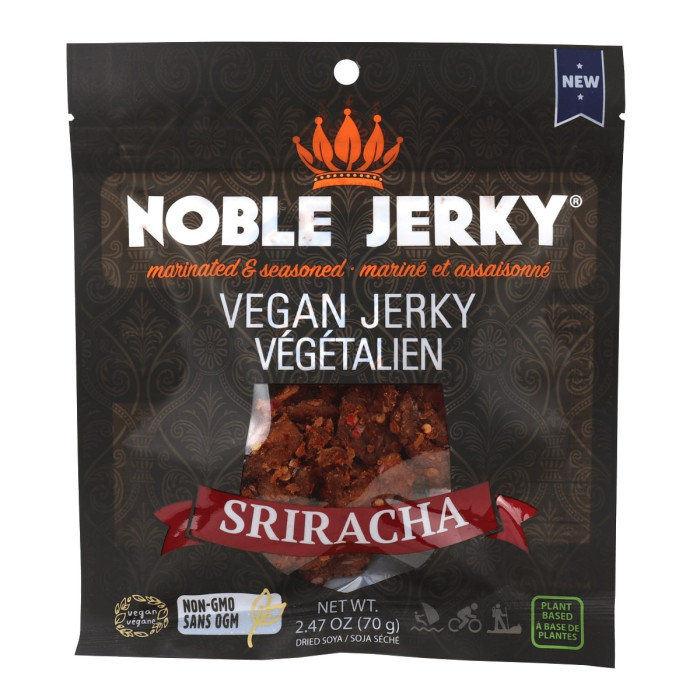 Vegan Jerky Sriracha - Noble Jerky