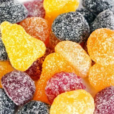 VRAC, Bonbons fruits mousseux végan , 100g
