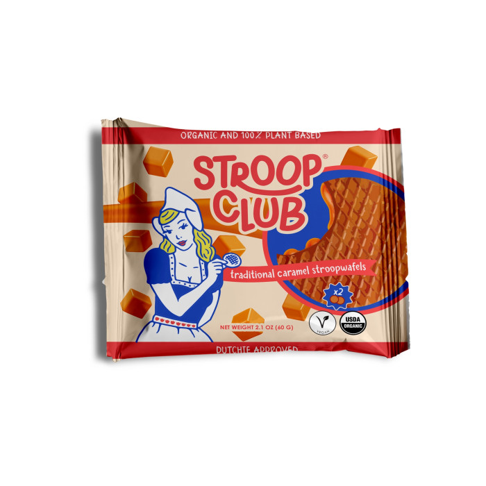 Stroopwafel Original - Gaufres fourrées au caramel bio et géganes