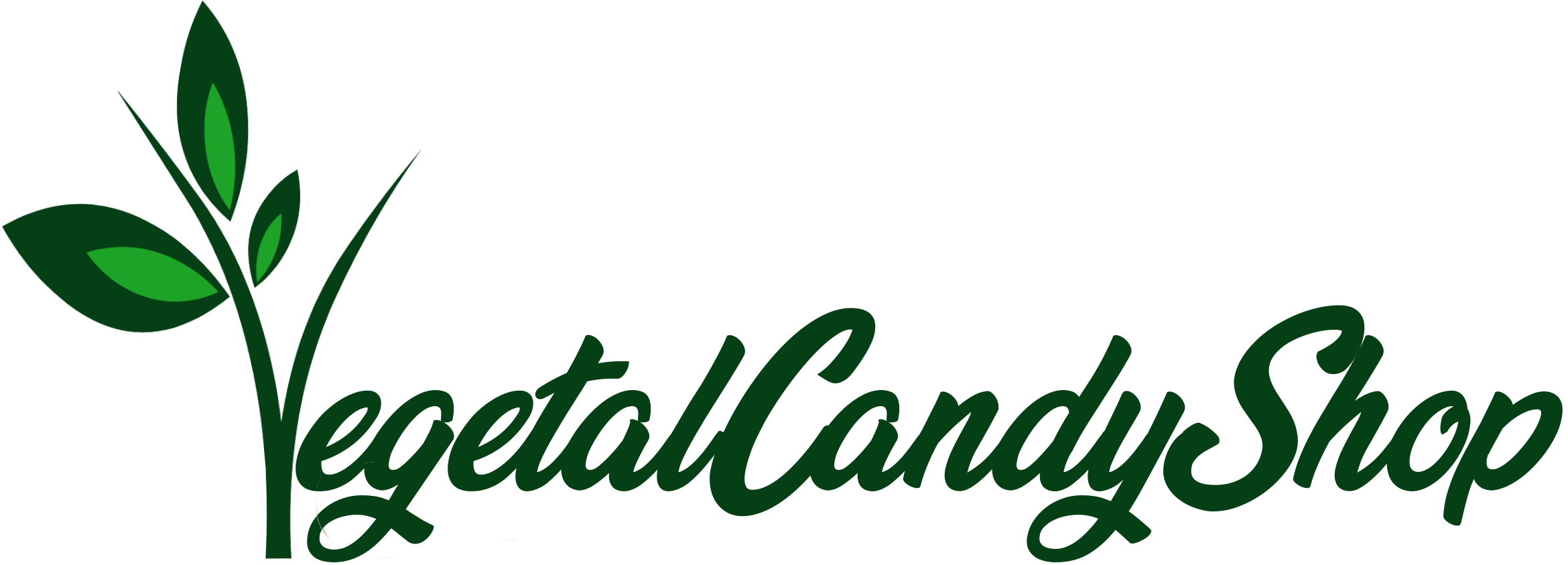 Logo Vegetal Candy Shop