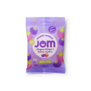 gummies myrtille et framboise jom bio et vegan