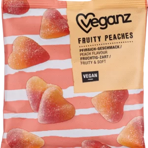 cœurs acidulés à la pêche veganz