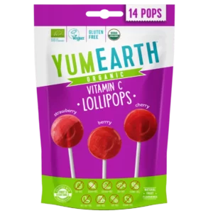 lollipops aux fruits rouges et vitamine c yumearth