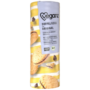 doubles biscuit fourrés au cacao bio et vegan