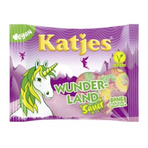 bonbons vegan fruités et acidulés katjes wunderland