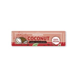 barre noix de coco et chocolat noir bonvita bio et vegan