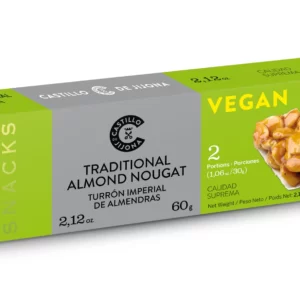 nougat impérial vegan aux amandes version mini